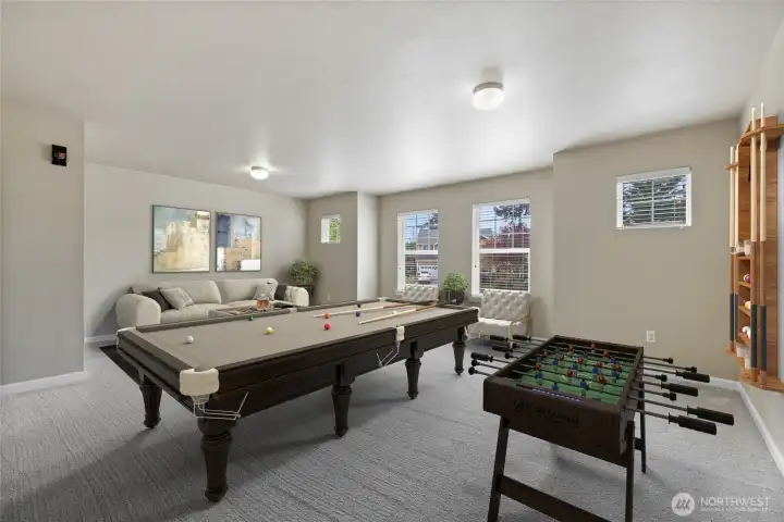 Games tables?  (virtually staged)