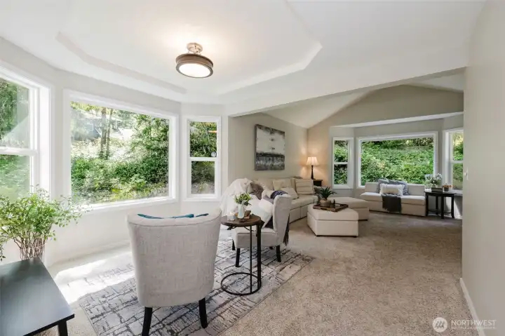 Sitting room and Living Room