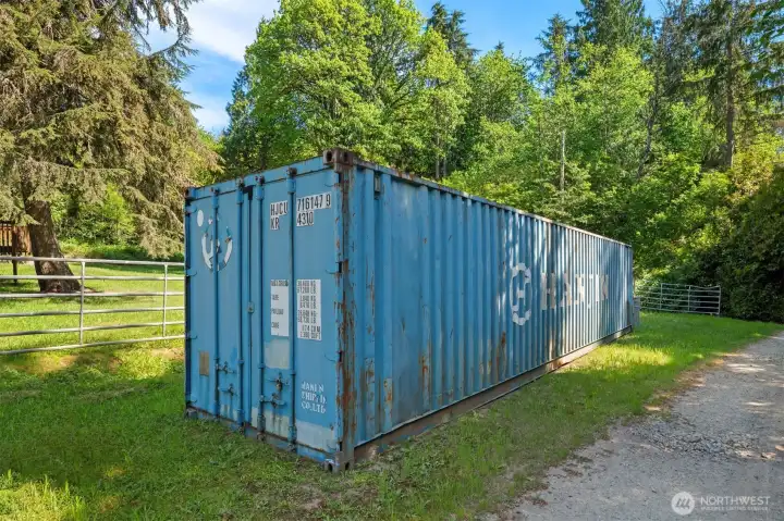 Container conveys with home