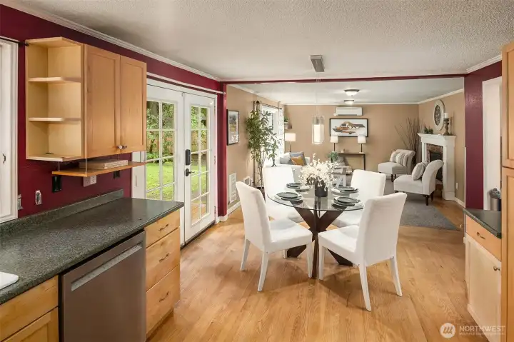Kitchen and Dining Area Kitchen and Dining Area