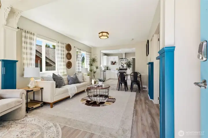 Sunny main living area