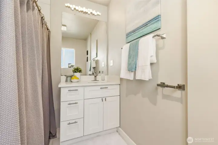 Bright primary bathroom