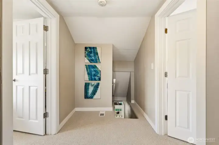 Upstairs hallway