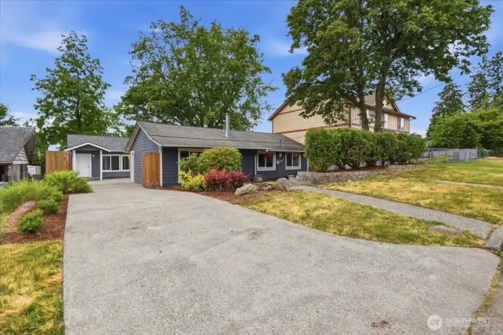 This special property offers not one, but two single story homes that could accommodate multi-generational living or generate a steady monthly income stream. The most recent rent was $2,700/mo.