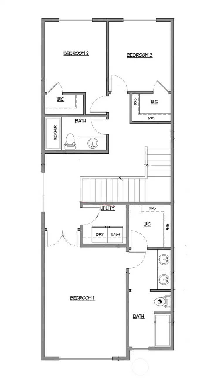 Main floor plan upper level. Photo is for representation purposes only. Main floor plan upper level. Photo is for representation purposes only.