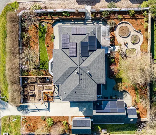birds eye view of this amazing property