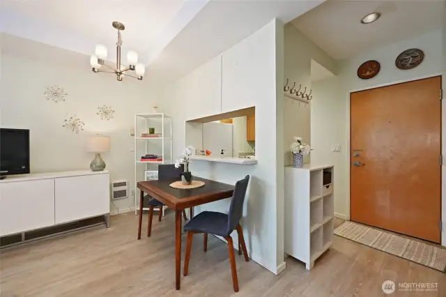 Dining area.