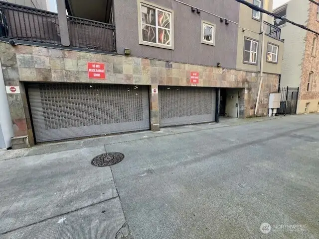 Alley Garage Entry.