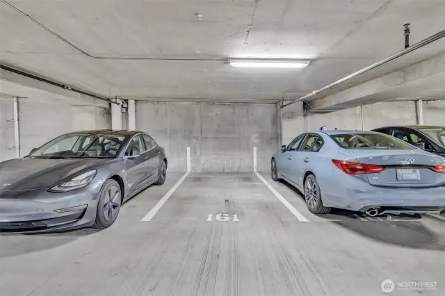 One Large Parking and One Large Storage