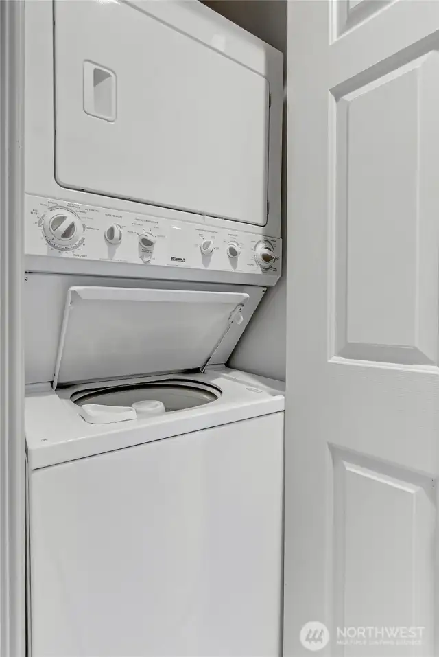 In unit laundry