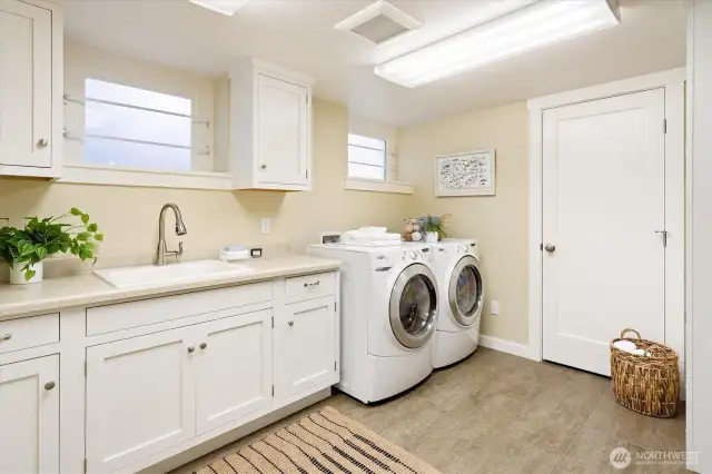 Lower level Laundry/Pantry