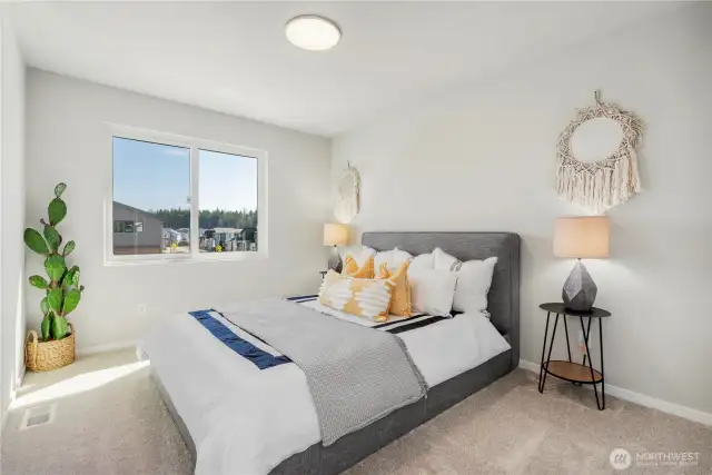 Photo of a Model home. Not actual home