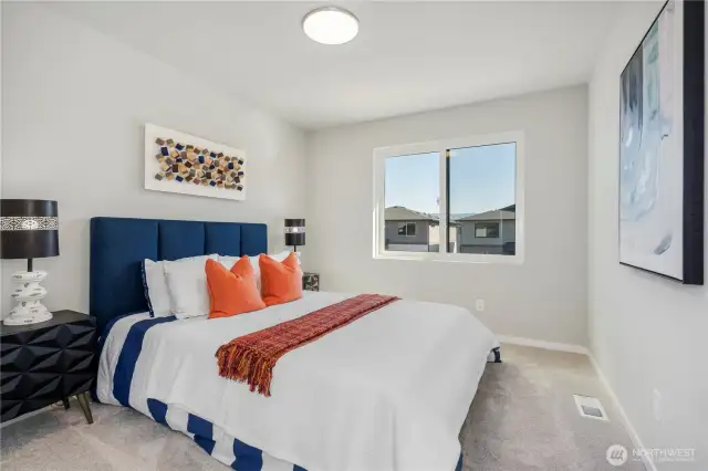 Photo of a Model home. Not actual home
