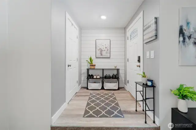 Open entry way