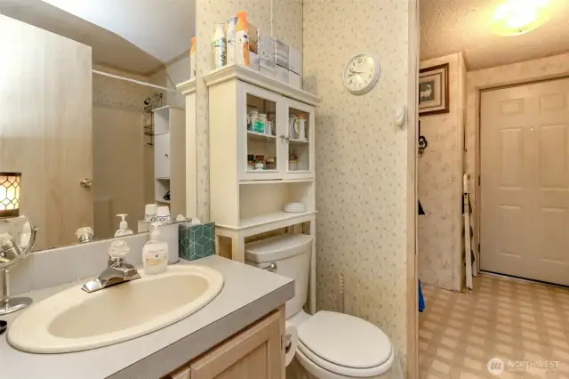 2nd photo of the 2nd bathroom -