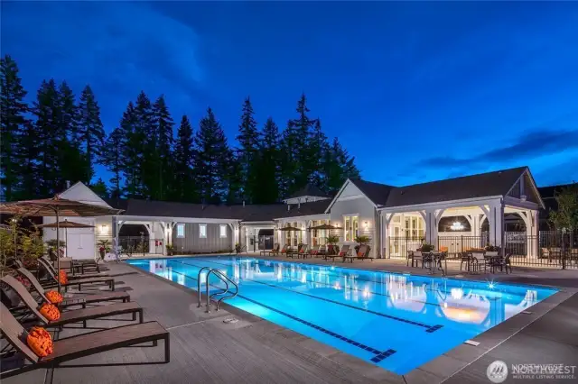 Community Clubhouse with Swimming Pool