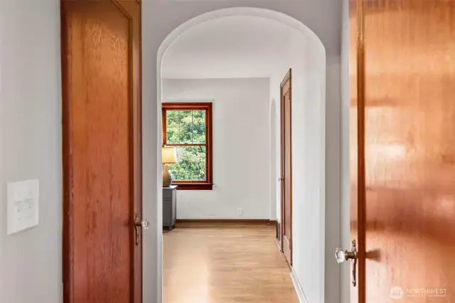 Timeless arches throughout home