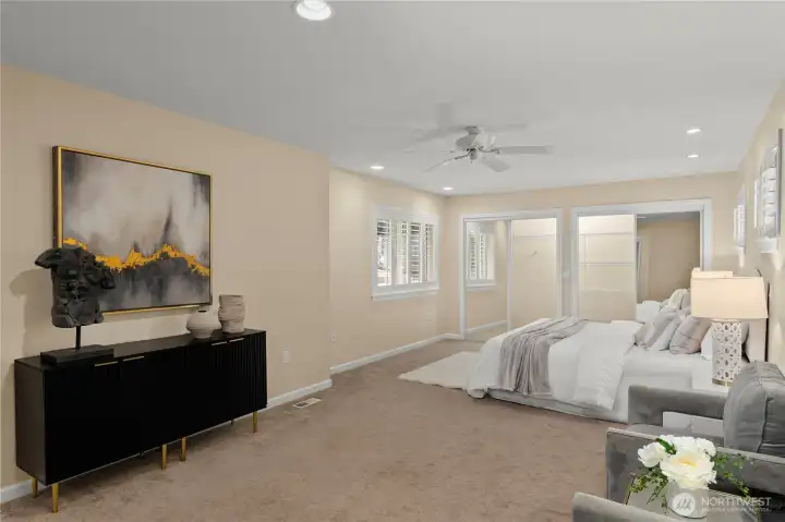 Comfortable, private space to relax & recharge