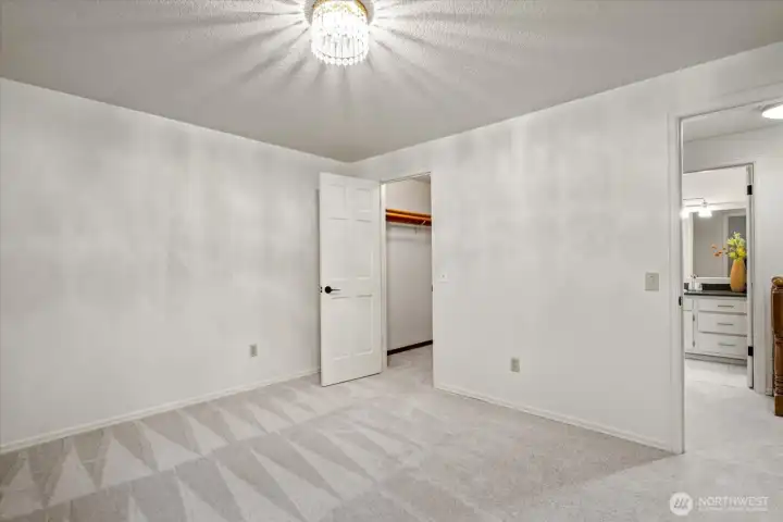 3rd BR has Walk-in closet and across the hall from the 2nd bathroom upstairs