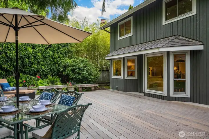 Low maintenance Composite deck