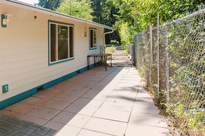 Back Patio