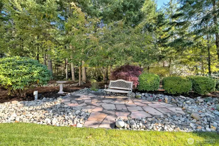 So serene!  Great place to curl up and read a book in the warm summers.