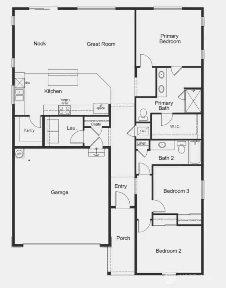 Floorplan layout.