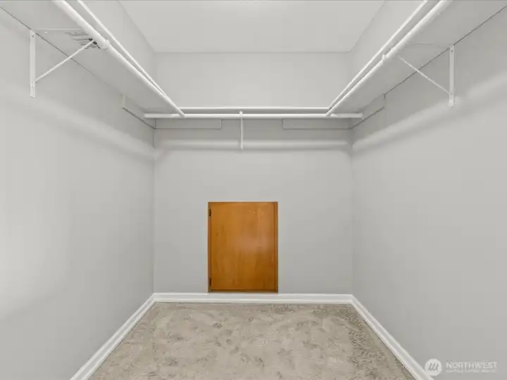 Primary Walk-in Closet