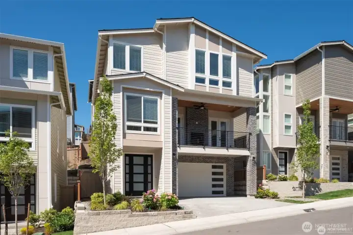 Example of the Cameo floor plan to be located at 13025 75th Place S, Seattle WA 98178