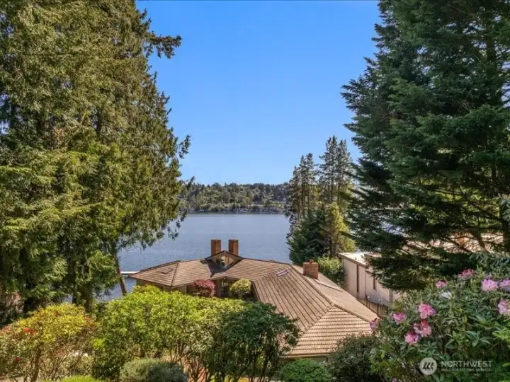 Potential to open up the view more with some tree pruning.