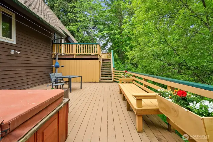 Ready for a dip in the hot tub, or relaxation