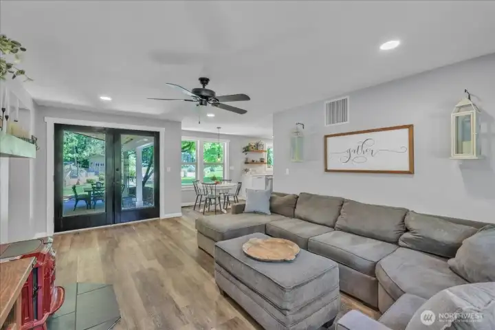 Perfectly positioned off the kitchen and living space are the french doors to the covered patio you've been waiting for