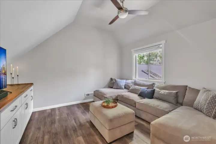 Need more living space? How about this upstairs loft?
