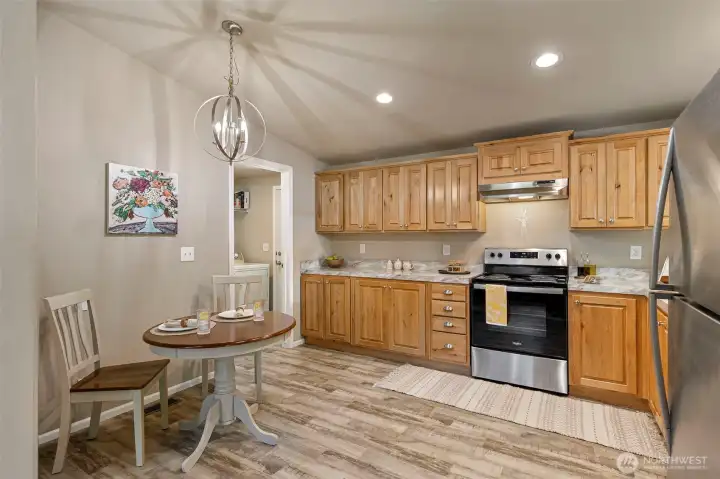 Open Kitchen with tons of storage