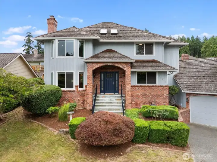 Original brick siding