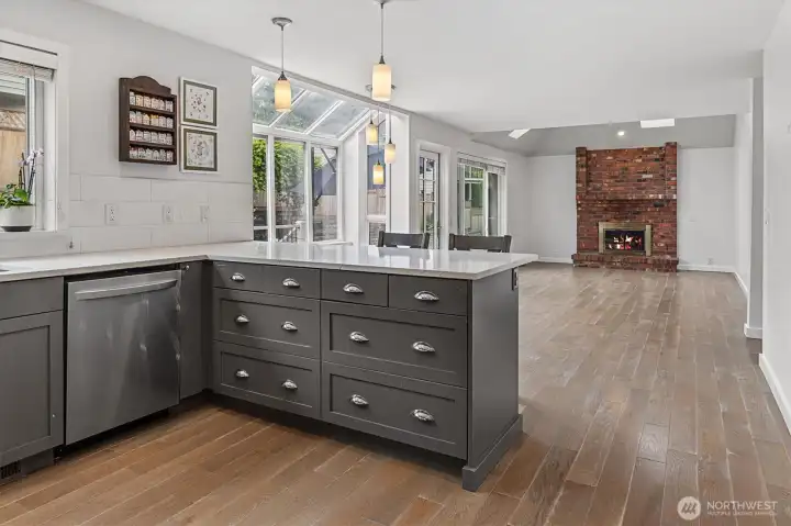 Spacious and welcoming layout