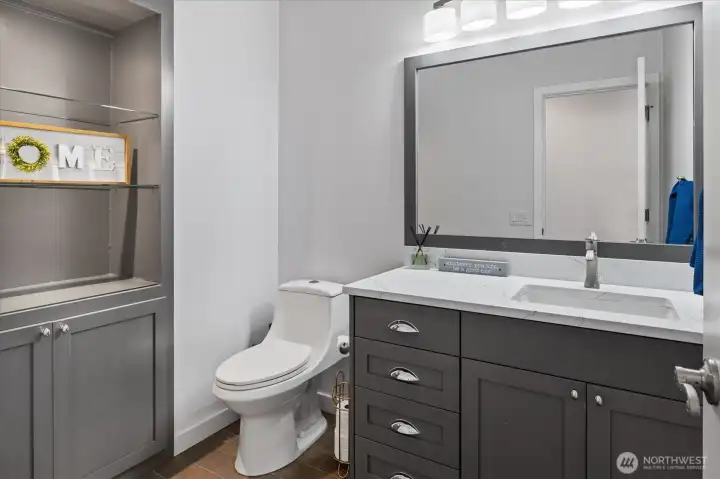 Main floor bathroom