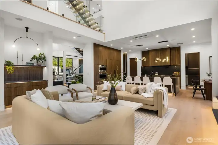 2nd Floor overlooking the main living room. 2nd Floor overlooking the main living room.