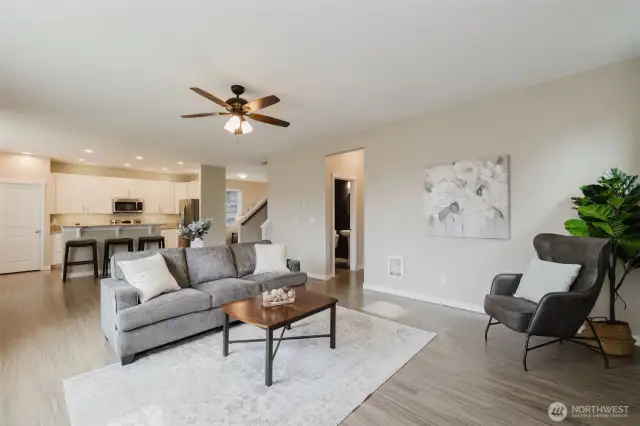 Family Room, main level 1/2 Bath