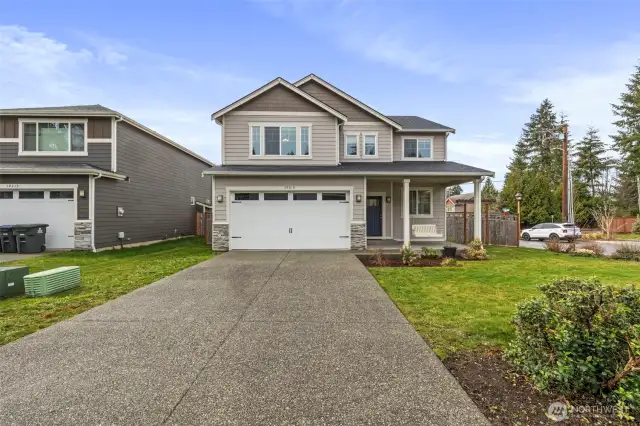 Large Driveway, Corner Lot
