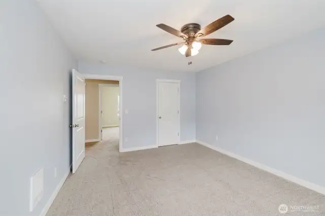 2 of 3 upper level bedrooms