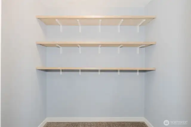 Oversized closet in Bedroom 2