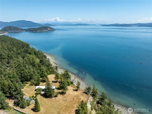 Privacy and water views for miles