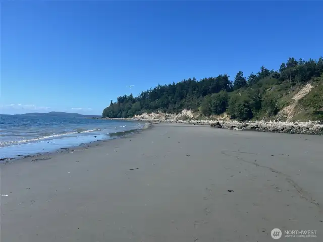 Low tide at "Outside Beach"