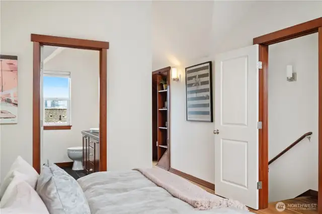 Primary bedroom suite