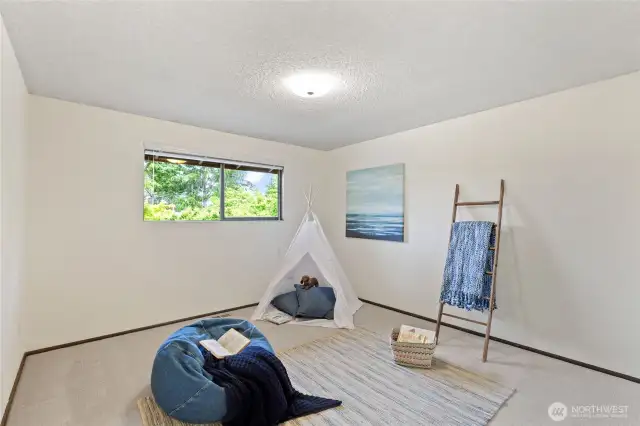 The third upstairs bedroom. Or maybe a home office?