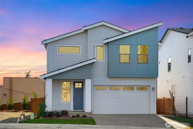 Actual Home! Whidbey Plan Elevation B