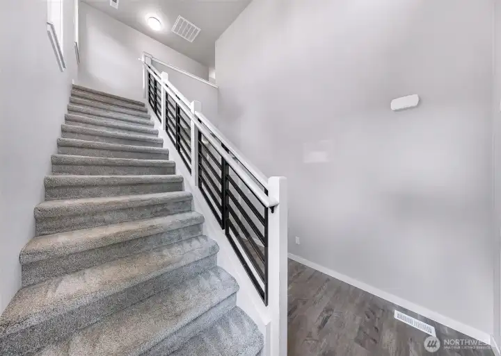 Entryway and staircase