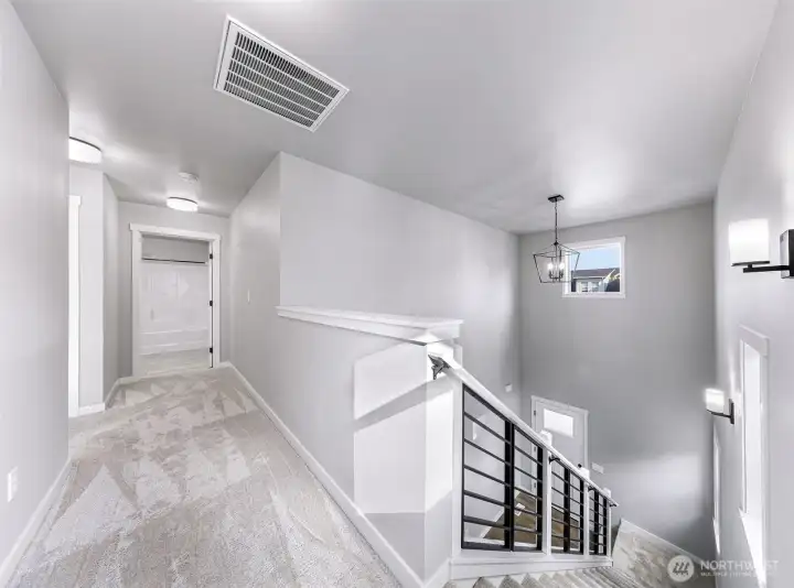 Upstairs hallway