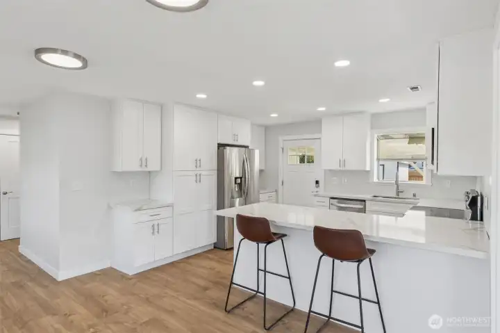 Kitchen with Eating Space